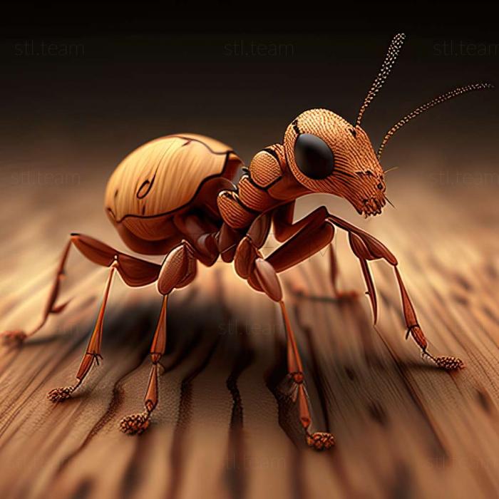 3D model Crematogaster aurita (STL)